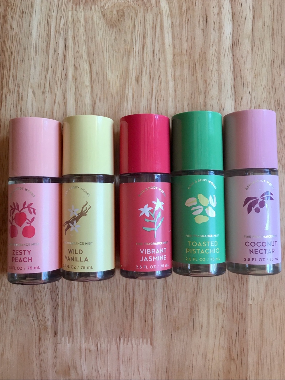 Bath & Body Works Body Mist Collection - Pink, Yellow, Red, Green, Lavender - Picture 2 of 2
